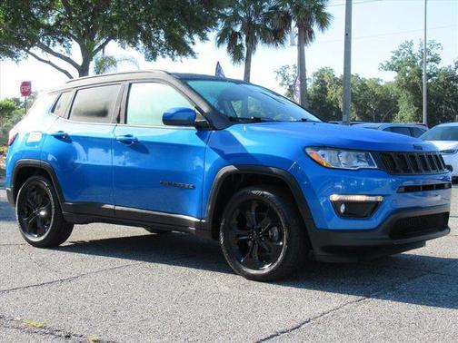 Laser Blue Pearlcoat 2021 Jeep Compass Latitude