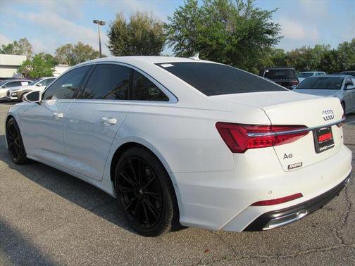 Glacier White 2019 Audi A6 55 Premium Plus