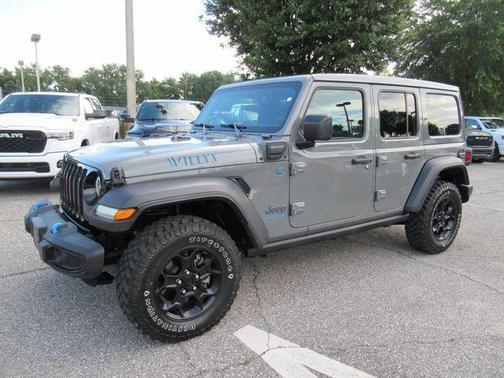 Sting-Gray Clearcoat 2023 Jeep Wrangler 4xe Willys