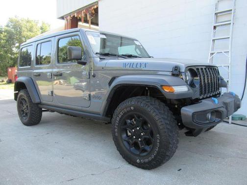 Sting-Gray Clearcoat 2023 Jeep Wrangler 4xe Willys