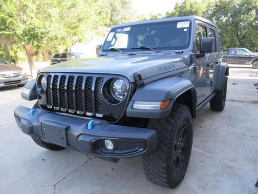 Sting-Gray Clearcoat 2023 Jeep Wrangler 4xe Willys