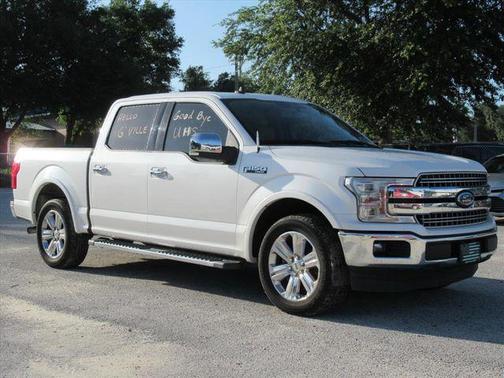 White Platinum Clearcoat Metallic 2019 Ford F-150 Lariat