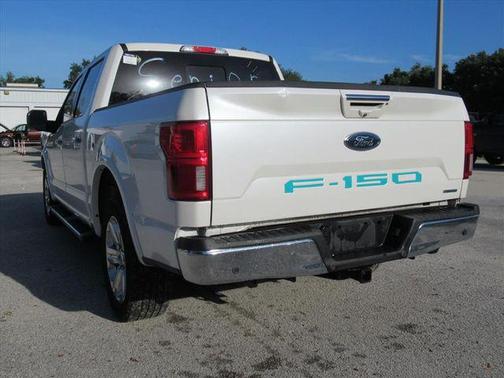 White Platinum Clearcoat Metallic 2019 Ford F-150 Lariat