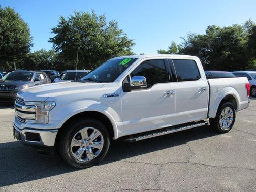 White Platinum Clearcoat Metallic 2019 Ford F-150 Lariat