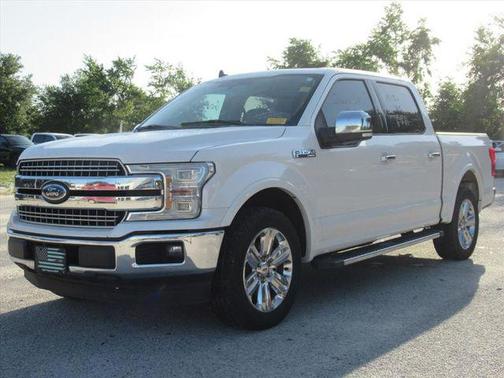 White Platinum Clearcoat Metallic 2019 Ford F-150 Lariat