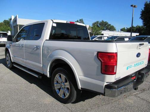 White Platinum Clearcoat Metallic 2019 Ford F-150 Lariat