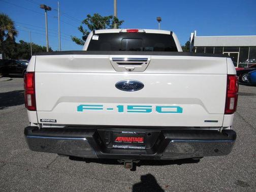 White Platinum Clearcoat Metallic 2019 Ford F-150 Lariat