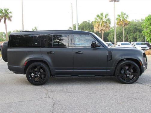 Santorini Black Metallic 2024 Land Rover Defender 130 P400 S