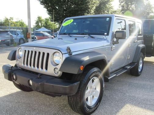 Billet Silver Metallic Clearcoat 2018 Jeep Wrangler JK Unlimited Sport