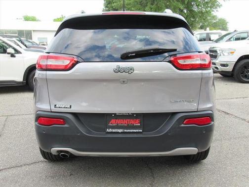 Billet Silver Metallic Clearcoat 2017 Jeep Cherokee Limited