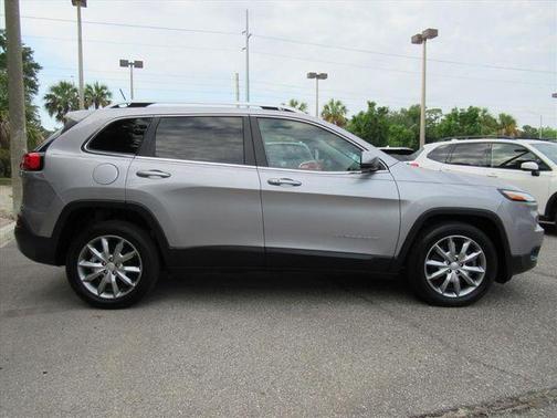 Billet Silver Metallic Clearcoat 2017 Jeep Cherokee Limited