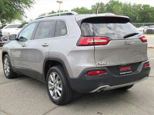 Billet Silver Metallic Clearcoat 2017 Jeep Cherokee Limited
