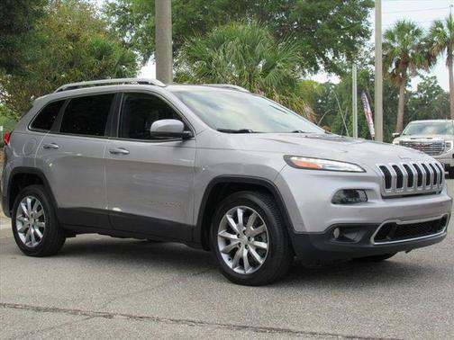 Billet Silver Metallic Clearcoat 2017 Jeep Cherokee Limited