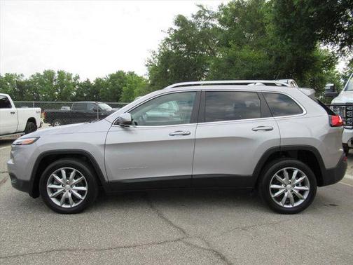 Billet Silver Metallic Clearcoat 2017 Jeep Cherokee Limited