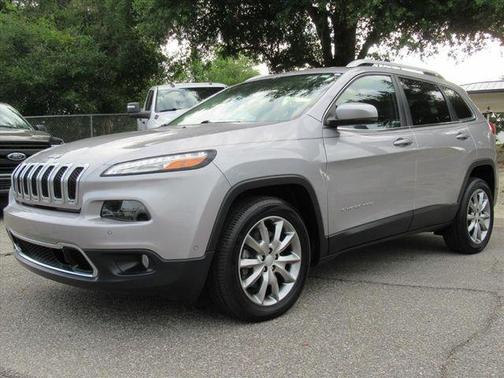 Billet Silver Metallic Clearcoat 2017 Jeep Cherokee Limited
