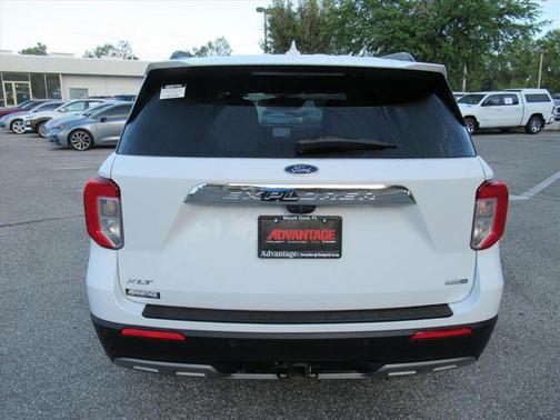 Oxford White 2020 Ford Explorer XLT