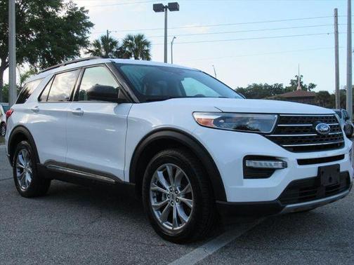Oxford White 2020 Ford Explorer XLT