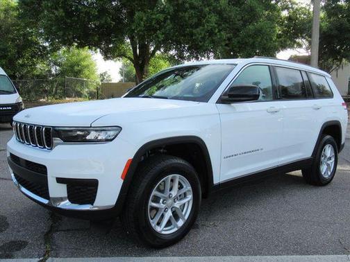 White 2026 Jeep Grand Cherokee L Laredo X 4x4