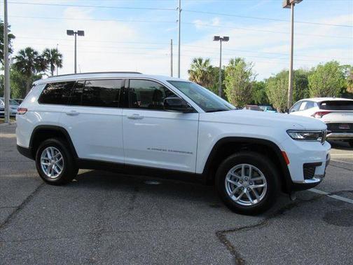 White 2026 Jeep Grand Cherokee L Laredo X 4x4