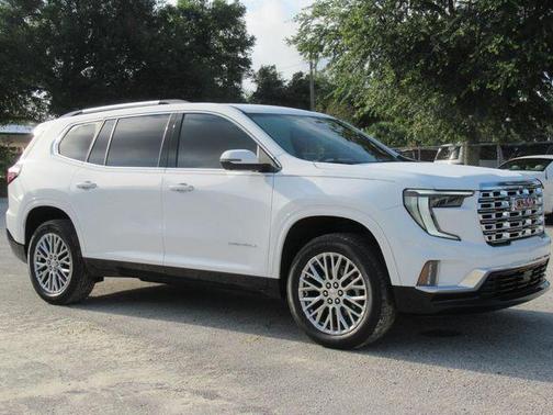 Summit White 2025 GMC Acadia Denali