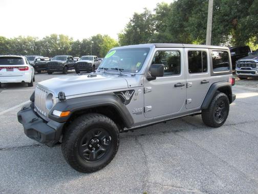 Billet Silver Metallic Clearcoat 2020 Jeep Wrangler Unlimited Sport
