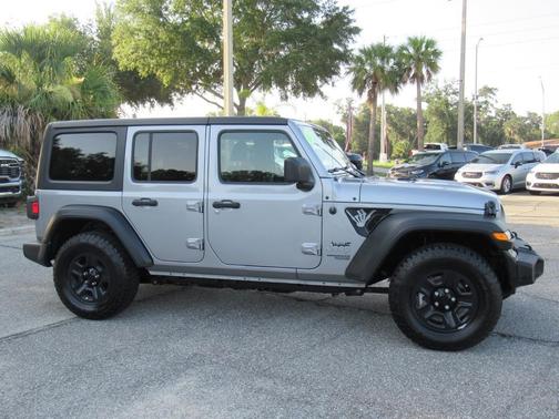 Billet Silver Metallic Clearcoat 2020 Jeep Wrangler Unlimited Sport