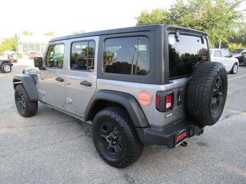 Billet Silver Metallic Clearcoat 2020 Jeep Wrangler Unlimited Sport