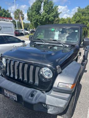 Black Clearcoat 2018 Jeep Wrangler Unlimited Sport