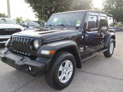 Black Clearcoat 2018 Jeep Wrangler Unlimited Sport