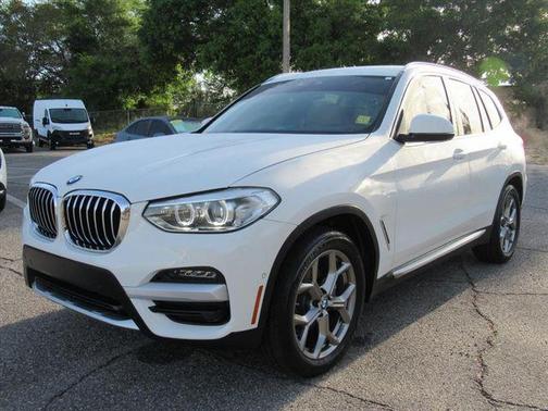 Alpine White 2021 BMW X3 sDrive30i