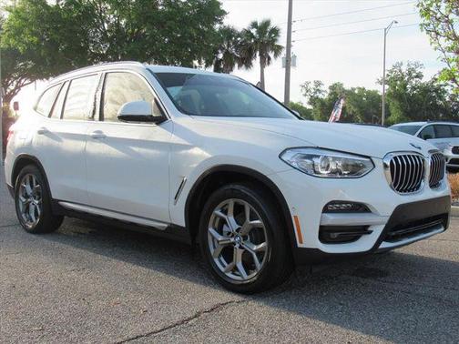 Alpine White 2021 BMW X3 sDrive30i