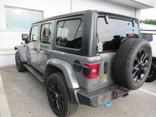 Sting-Gray Clearcoat 2023 Jeep Wrangler 4xe Sahara