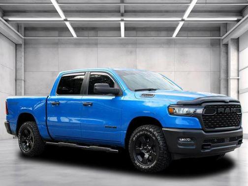 Hydro Blue Pearlcoat 2025 RAM 1500 Warlock Crew Cab 4x4 5'7' Box