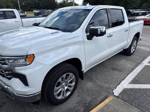 Summit White 2026 Chevrolet Silverado 1500 LTZ