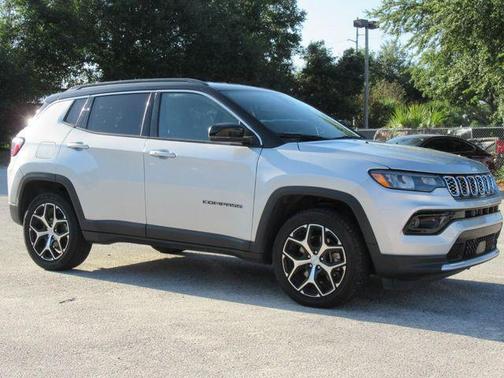 Silver Zynith Metallic Clearcoat 2024 Jeep Compass Limited