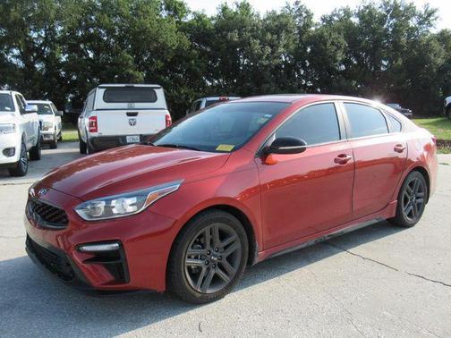 Fire Orange 2020 Kia Forte GT-Line