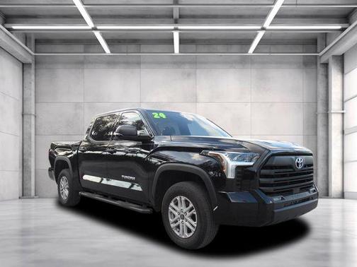 Midnight Black Metallic 2024 Toyota Tundra SR5