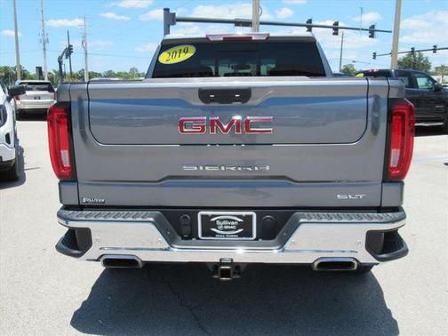 Steel Metallic 2019 GMC Sierra 1500 SLT