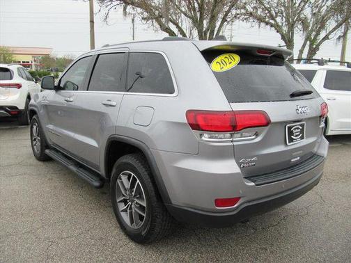 Billet Silver Metallic Clearcoat 2020 Jeep Grand Cherokee Laredo
