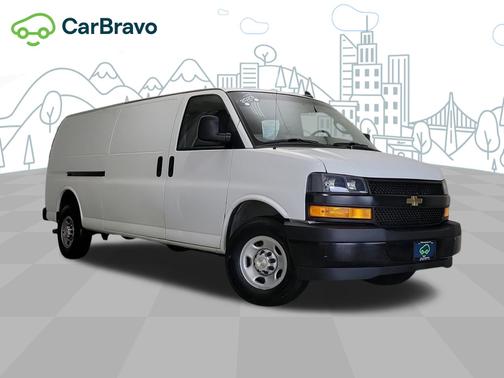 Summit White 2023 Chevrolet Express 2500 WT