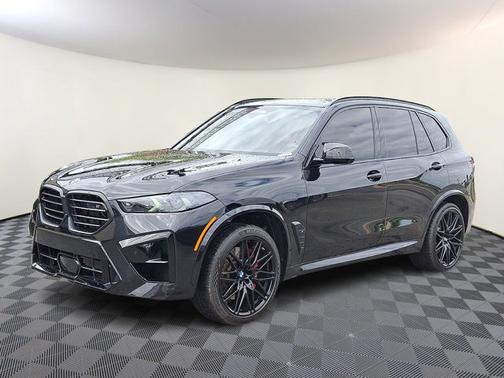 Black Sapphire Metallic 2025 BMW X5 M Competition