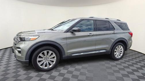 Silver Spruce Metallic 2020 Ford Explorer Limited