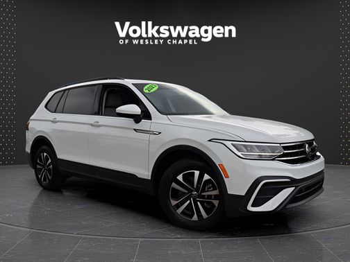 Pure White 2023 Volkswagen Tiguan 2.0T S