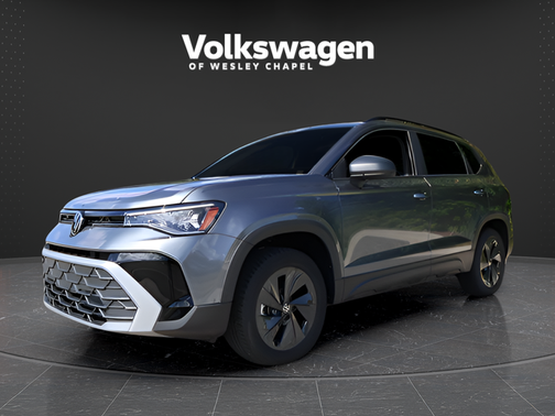 Platinum Gray Metallic 2025 Volkswagen Taos 1.5T S