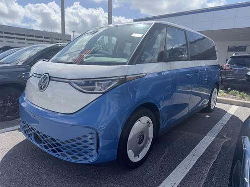 Cabana Blue Metallic - Candy White 2025 Volkswagen ID. Buzz 1st Edition