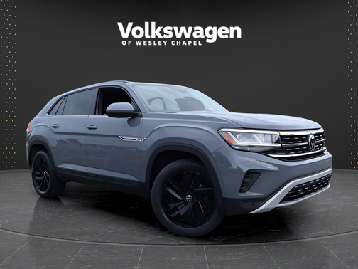 Pure Gray 2020 Volkswagen Atlas Cross Sport 3.6 V6 SE w/ Technology