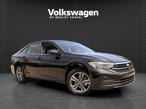 Deep Black Pearl Effect 2024 Volkswagen Jetta 1.5T SE