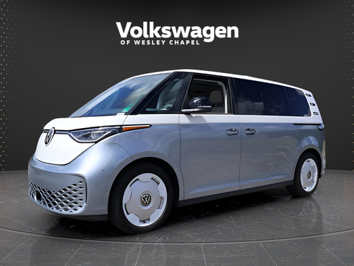 Metro Silver W/Candy White Upper 2025 Volkswagen ID. Buzz 1st Edition