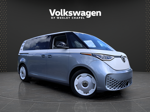 Metro Silver W/Candy White Upper 2025 Volkswagen ID. Buzz 1st Edition