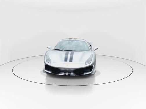 Silver 2019 Ferrari 488 Pista Base